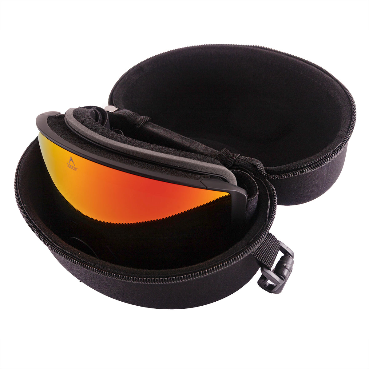 NEW 2026 Ascent HX55 Motown Magnetic Lens Goggles - Large/Mid/Wide-with clip strap