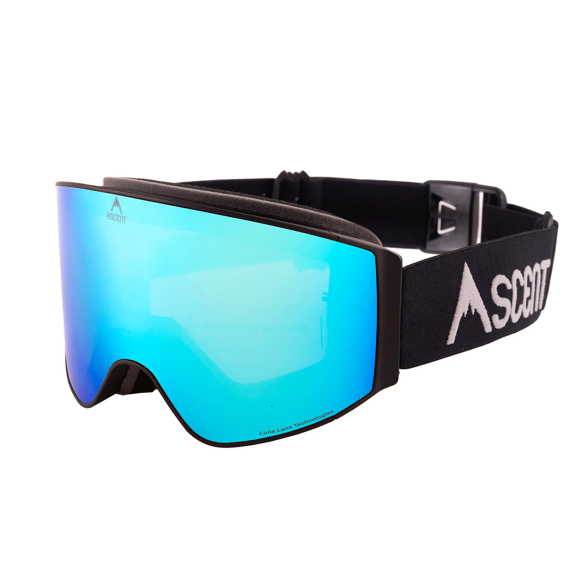 NEW 2026 Ascent HX55 Motown Magnetic Lens Goggles - Large/Mid/Wide-with clip strap