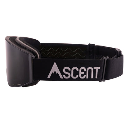 NEW 2026 Ascent HX55 Motown Magnetic Lens Goggles - Large/Mid/Wide-with clip strap