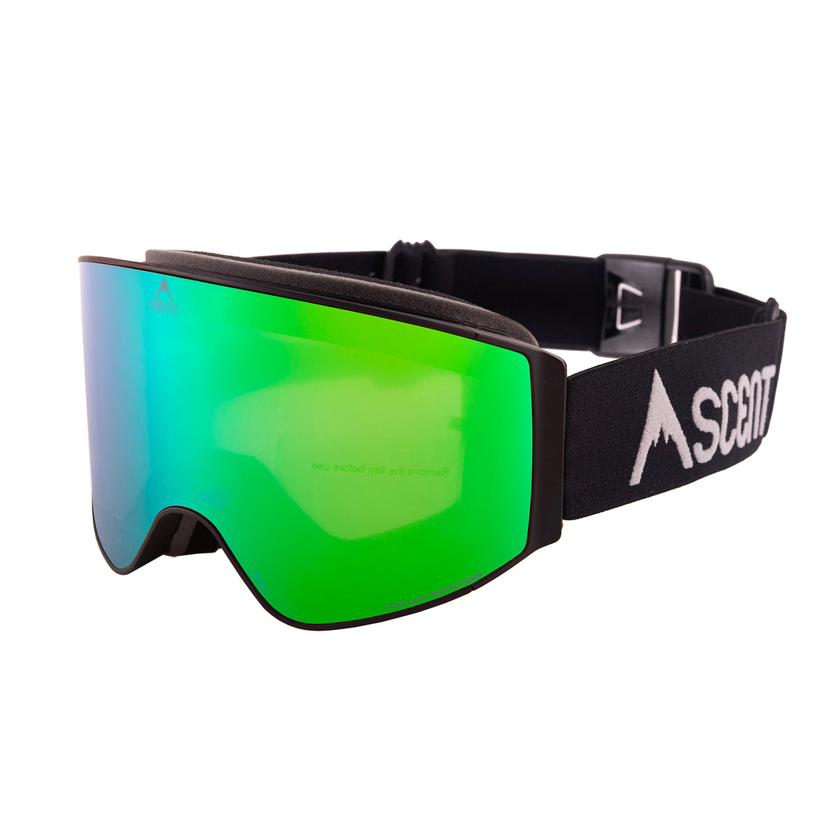 NEW 2026 Ascent HX55 Motown Magnetic Lens Goggles - Large/Mid/Wide-with clip strap